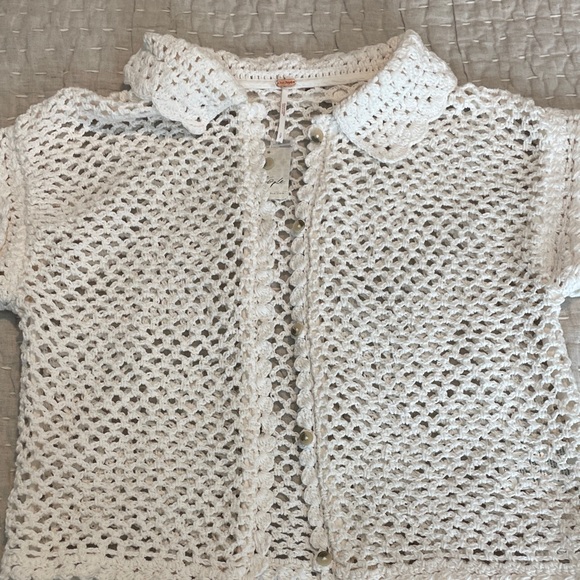 Free People Crochet Top size S - Picture 8 of 8